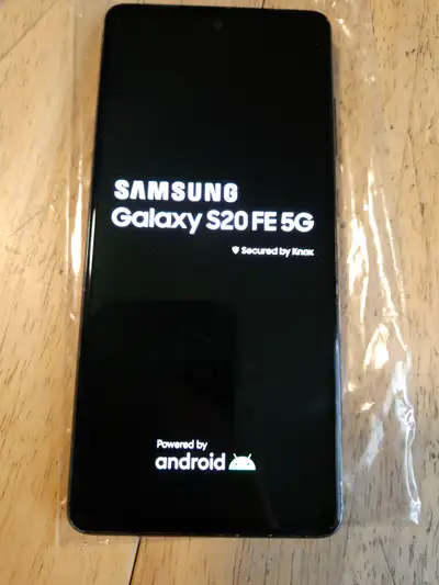 SAMSUNG CELLS S20 FE 5G IN LIKE NEW CONDITION, View more