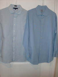 2 Men’s Shirts DKNY and Tommy H. (Cotton) Size 16 1/2