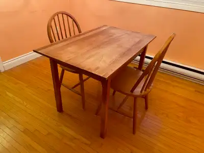 Wooden Table & Chairs, View more