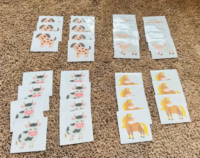 Farm animals diamond painting kit628543959288351219