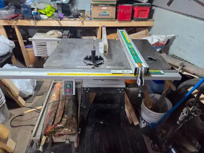 Trademaster table saw, View more