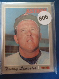 1970 OPC MLB Baseball card lot x 15 - Northrup Lemaster Fosse ++