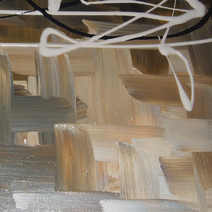 Melody 30”x30” Original Art Hand-Painted Abstract Painting in Home Décor & Accents in Saskatoon - Image 5