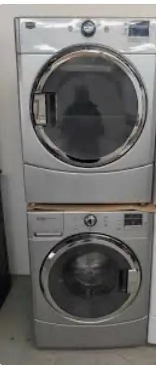 Maytag washer dryer stackable delivery available , View more