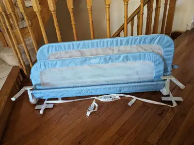Summer Infant Double Safety Bedrails, the front one reclines, View more