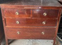 Mid Century Wood Dresser