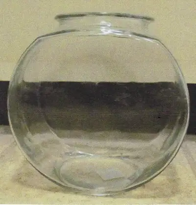 Fish Bowls (glass), Fish Nets and Bags of Rocks set, View more