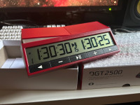 DGT 2500 Chess / Game Clock open box