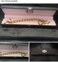 Juicy couture gold plated bracelet 