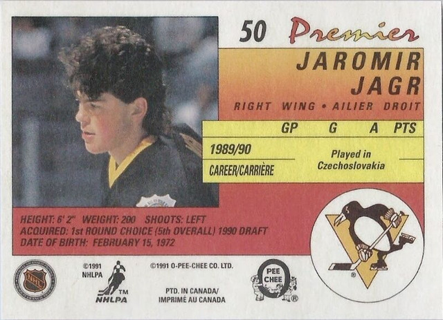 90-91 OPC PREMIER box … TOP ROOKIES … JAGR/MODANO/FEDOROV/SUNDIN in Arts & Collectibles in City of Halifax - Image 3