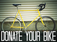 Donate unwanted bicycle for church donation