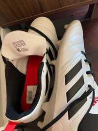 White Cleats Adidas 