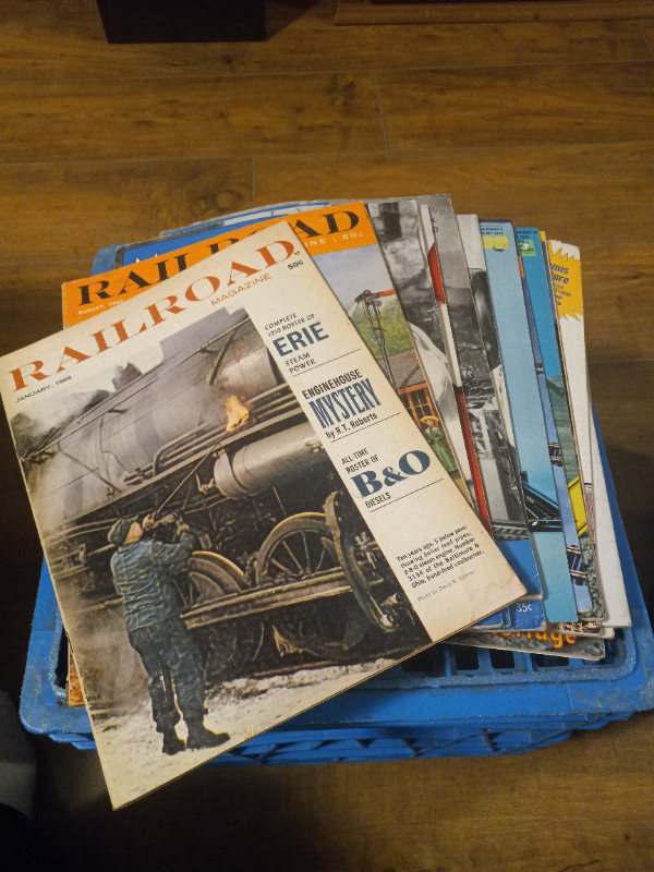 Vintage Model Railroad Magazines 1949-75 Lot of 14 HTF Rare in Arts & Collectibles in Trenton