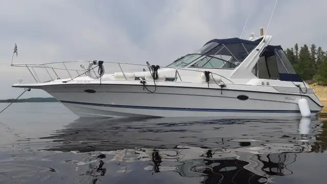 Bateau Thundercraft Express 350 1993 52000$ négo in Powerboats & Motorboats in Lac-Saint-Jean - Image 3