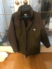 Quicksilver winter jacket size L