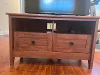 TV bench, dark brown IKEA