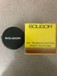 “Soligor” 2X Teleconverter Multi Purpose 09-1090 Y/C Lens