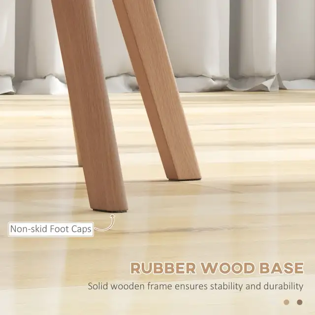 Dining Table Chairs, Rubber Wood Kitchen Table Chairs in Chairs & Recliners in Markham / York Region - Image 7