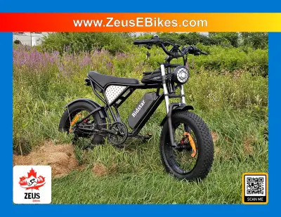 RIDSTAR Q20 1500W: Drive Farther, Explore More! ZeusEbikes.com, View more