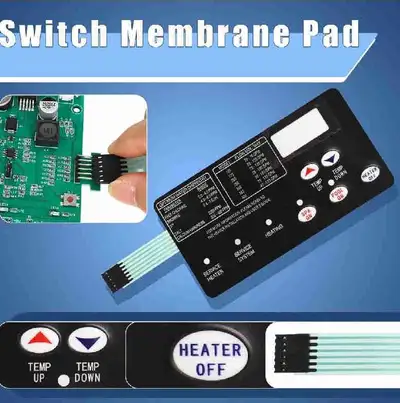 Board 461105 with 472610Z Witch Membrane Pad Compatible with Pen, View more