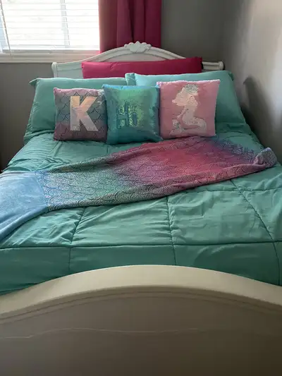 Bedding Set With Curtains (Sold as Lot), View more