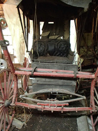 Antique  McLaughlin Horse Drawn Doctor's Buggy