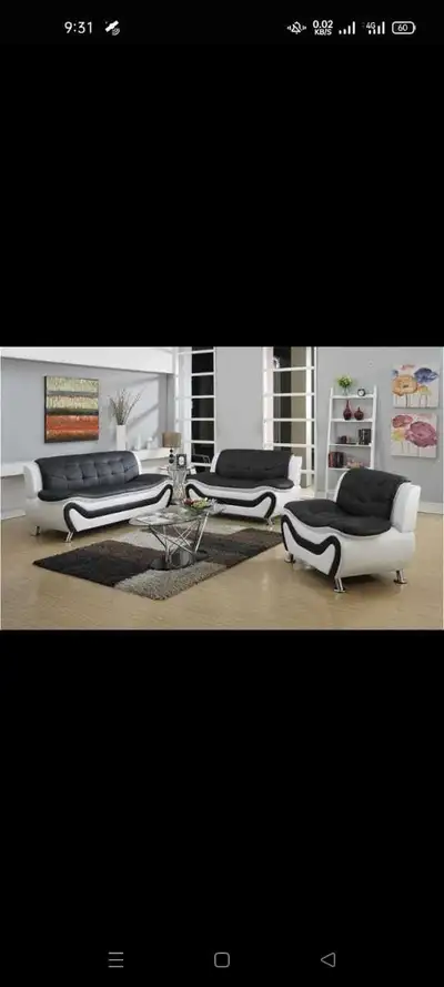 Brand New sofa available in COD lather, View more