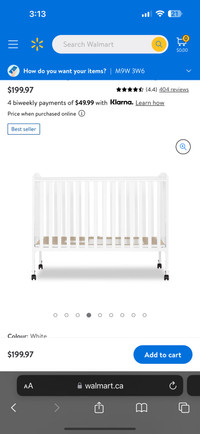 Brand new crib dream on me 
