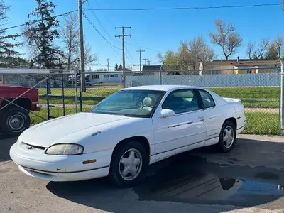 1995 Chevy Monte Carlo Runs and drives, active Alberta status registered and insured, good daily dri...