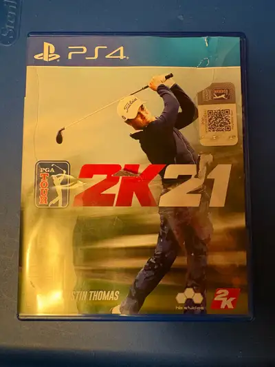 PS4 PGA 2K21 golf game, View more