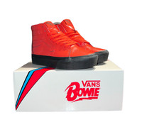 VANS David Bowie Ziggy Stardust Platform Sneakers Size 7 US Mens