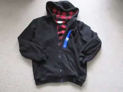 NEW…FLANNEL LINED HOODED JACKET…Size Large, View more