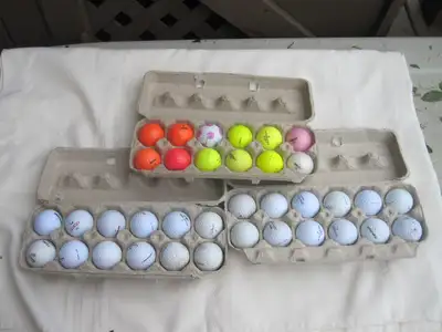 Used Golf Balls (30 Dozen Available) Various Mixed Brands, View more