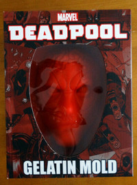Marvel Deadpool Gelatin  Silicone Mold / moule à gélatine