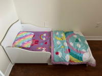 Toddler Bed/Mattress/Bedding
