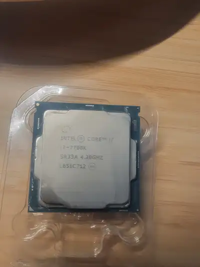 Intel i7-7700k CPU, View more