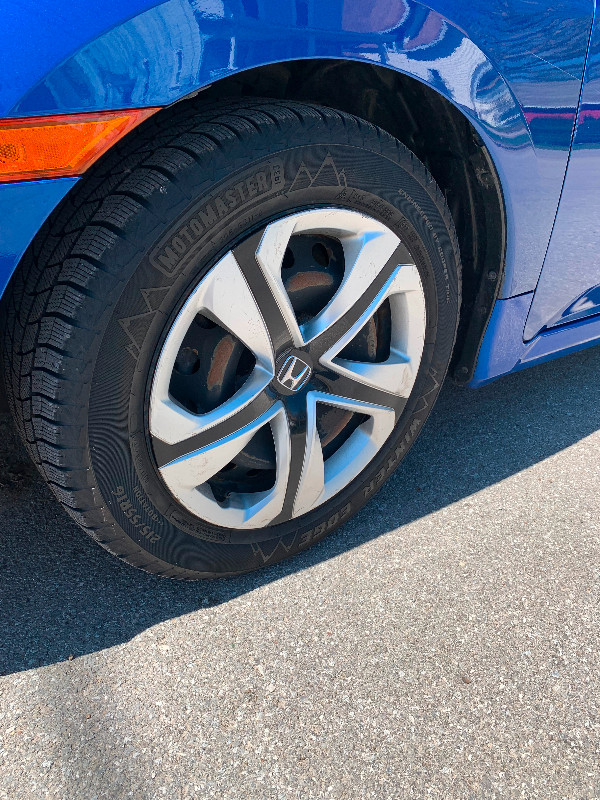 Reduced! Honda Civic 2017 Winter Tires and Rims, for sale! in Tires & Rims in Kawartha Lakes - Image 2