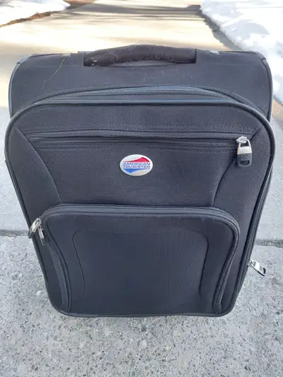 One suitcase, good shape.  Size : 39cm x 23cm x 65cm., View more