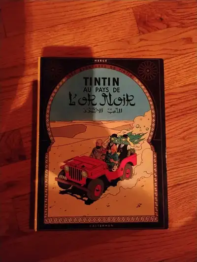 Tintin Au Pays De L'or Noir Édition Casterman 1971, View more