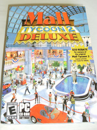 PC CD-ROM - Mall Deluxe - Tycoon 2 (New & Factory Sealed)