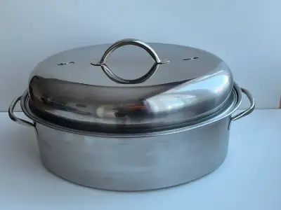 3-piece Steel Turkey Roaster Set, View more