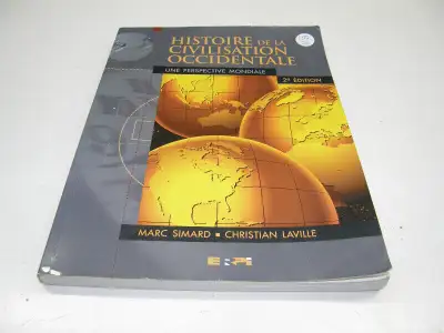 Histoire de la Civilisation Occidentale Une Perspective Mondiale, View more