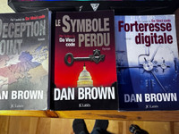 3 Livre Dan Brown aubaine