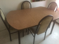 4 Chairs Table set