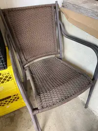 Woven Outdoor Lawn Chair