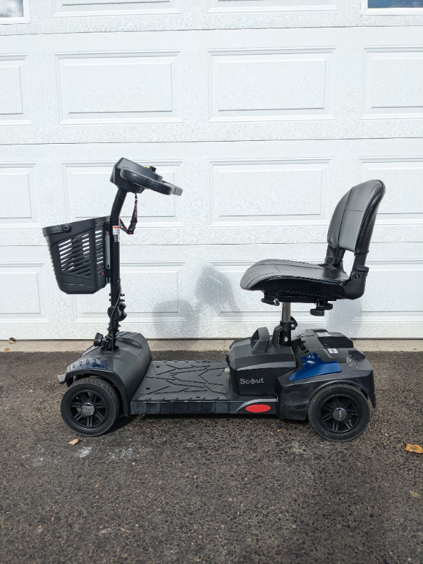 Scout Fold-Up Portable Mobility Scooter for Sale in Other in Red Deer