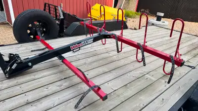 VelociRAX 5X Bike Rack complete with the locking cables. New this rack and cable would be $1,500 del...