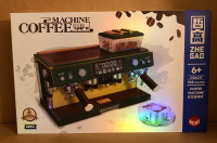 Double Coffee Machine ZHEGAO DZ6017 Creator With 928pcs