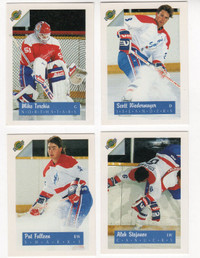 CARTE DE HOCKEY 1991 Ultimate Draft Promos SET FALLON+++