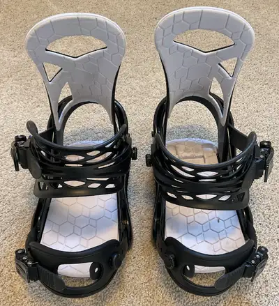 Burton Smalls Re:Flex Snowboard Bindings (Smalls = Large 4K-7K), View more